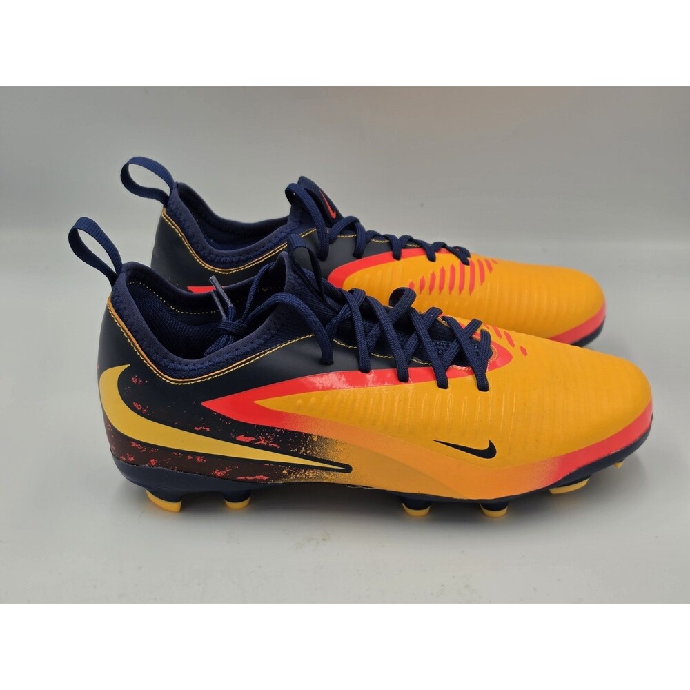 Nike Phantom 6 Low 'Erling Haaland' Orange Soccer Cleats Size 5.5 Y HQ2314-800